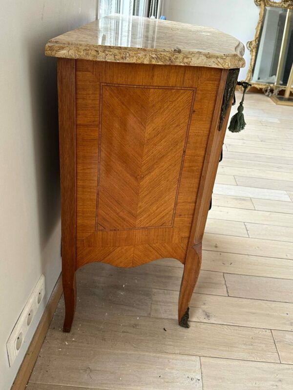 Commode 19eme avec son plateau en marbre – Image 2