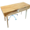 Bureau / console moderne et élégant en bois clair