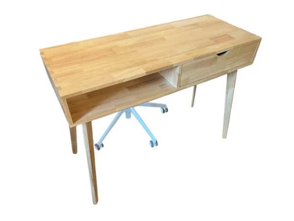 Bureau / console moderne et élégant en bois clair