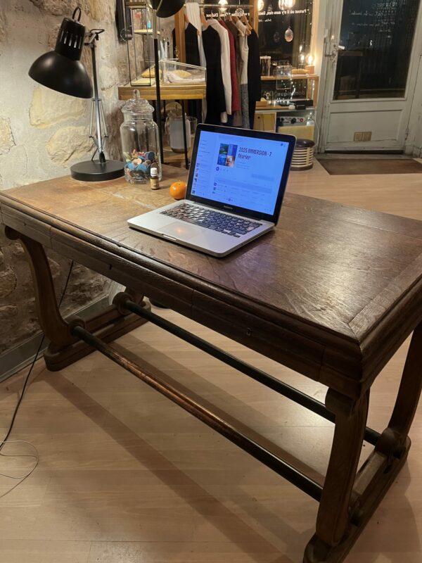 Vends magnifique bureau en bois massif – Image 2