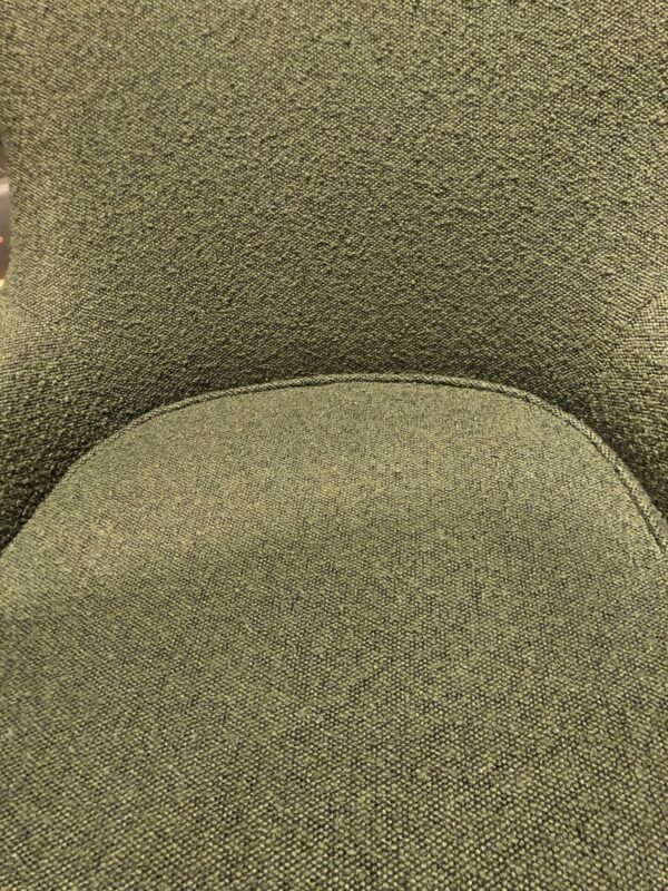 Fauteuil tissu vert, pivotant GOLDEN GUN – Image 7