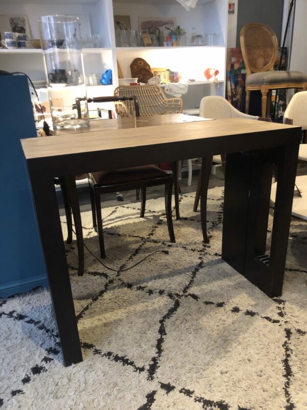 Console | Table extensible avec 4 rallonges 40 cm à 224 cm – Image 2