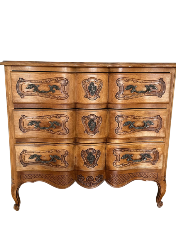 Commode 19eme avec son plateau en marbre