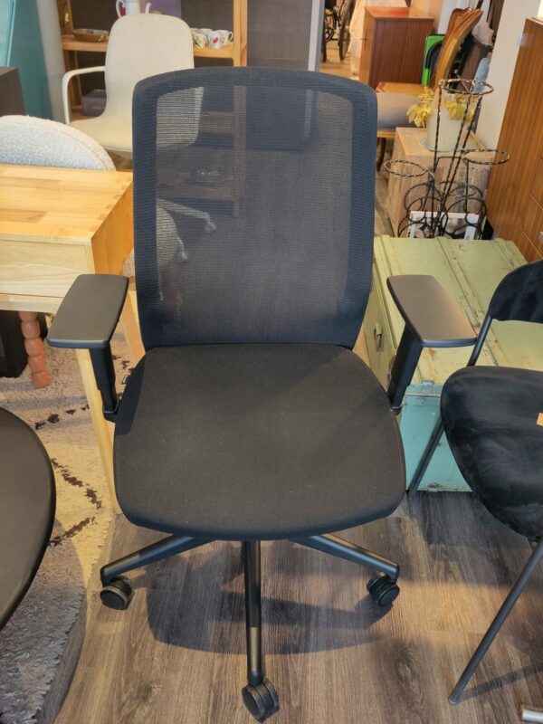 Chaise de bureau noir Orangelo – Image 2