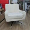 Fauteuil Golden Gun blanc – Image 2