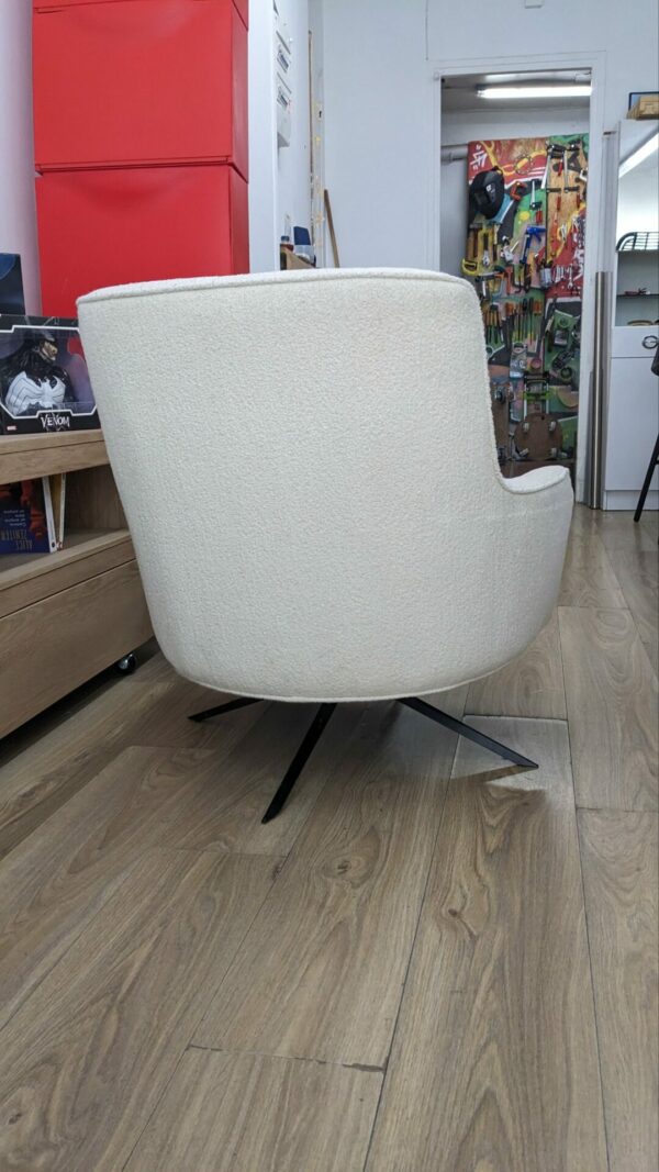 Fauteuil Golden Gun blanc – Image 4