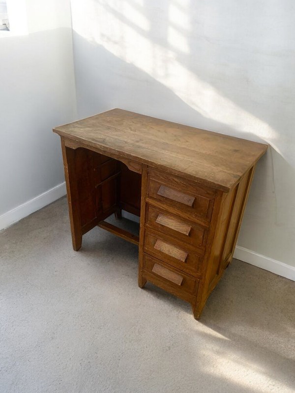 Bureau bois vintage – Image 3