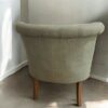 Fauteuil tissu gris vert – Image 4