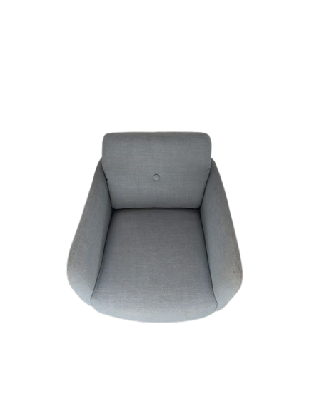 2 fauteuils cosy de couleur bleu