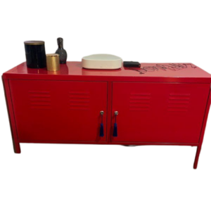 Armoire métallique rouge IKEA – Bon état – 45 – Paris 11e