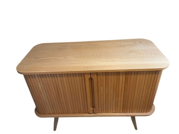 Buffet bas deux portes coulissantes Wapong