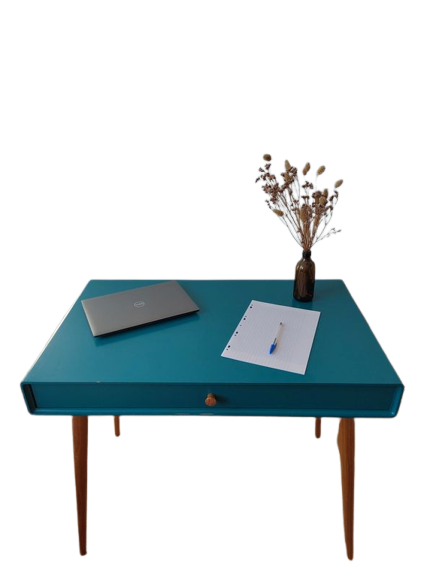Bureau à tiroir turquoise La Redoute Jimi
