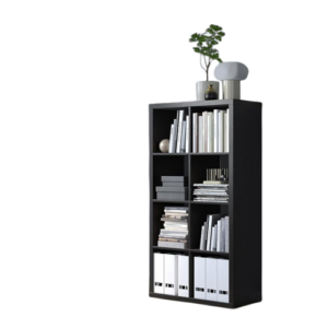 IKEA étagère bibliothèque Kallax noir marron occasion à saisir