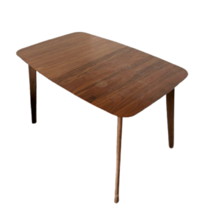 Table de salle à manger en bois avec rallonge