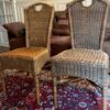 Paire de chaises en rotin – Image 2