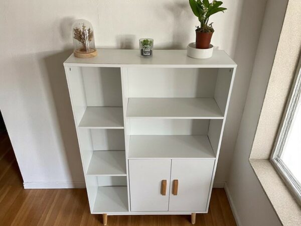 Meuble blanc salon style nordique – Image 3