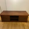 Meuble TV / Hifi en bois exotique – Image 4