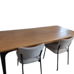 [Urgent] Table en bois massif de manguier style industriel 180*90