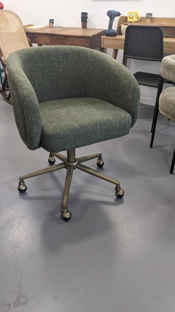 Fauteuil de bureau à vert cactus VOLTA – Image 3