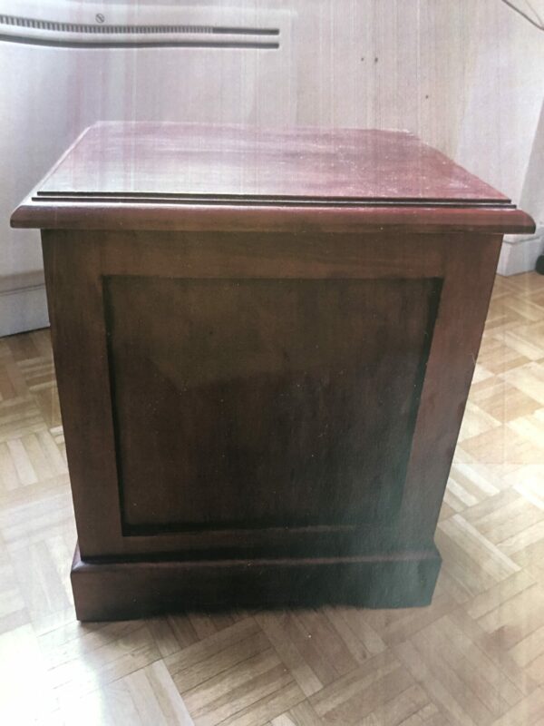 Coffre de rangement en acajou – Image 3