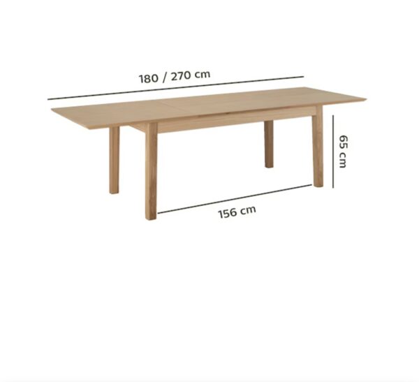 Table extensible AGOSTA ALINEA – Image 2