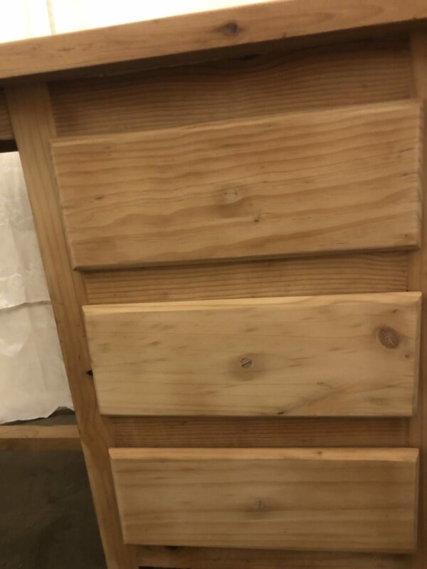 Bureau en pin. Finition de votre choix – Image 4