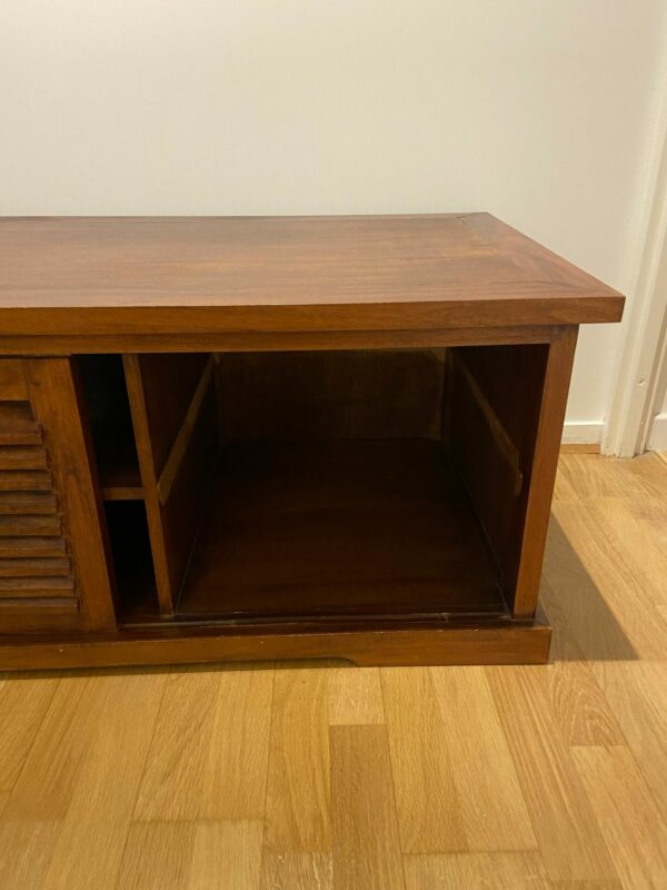 Meuble TV / Hifi en bois exotique – Image 8