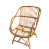 Fauteuil en rotin ancien