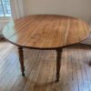 Table a volets OVALE en noyer – Image 2