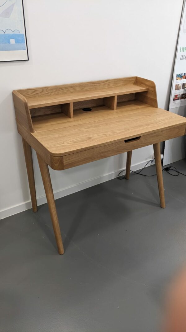 Bureau en chêne rétro – Image 2