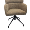 Chaise de bureau BARON tweed jaune Miami