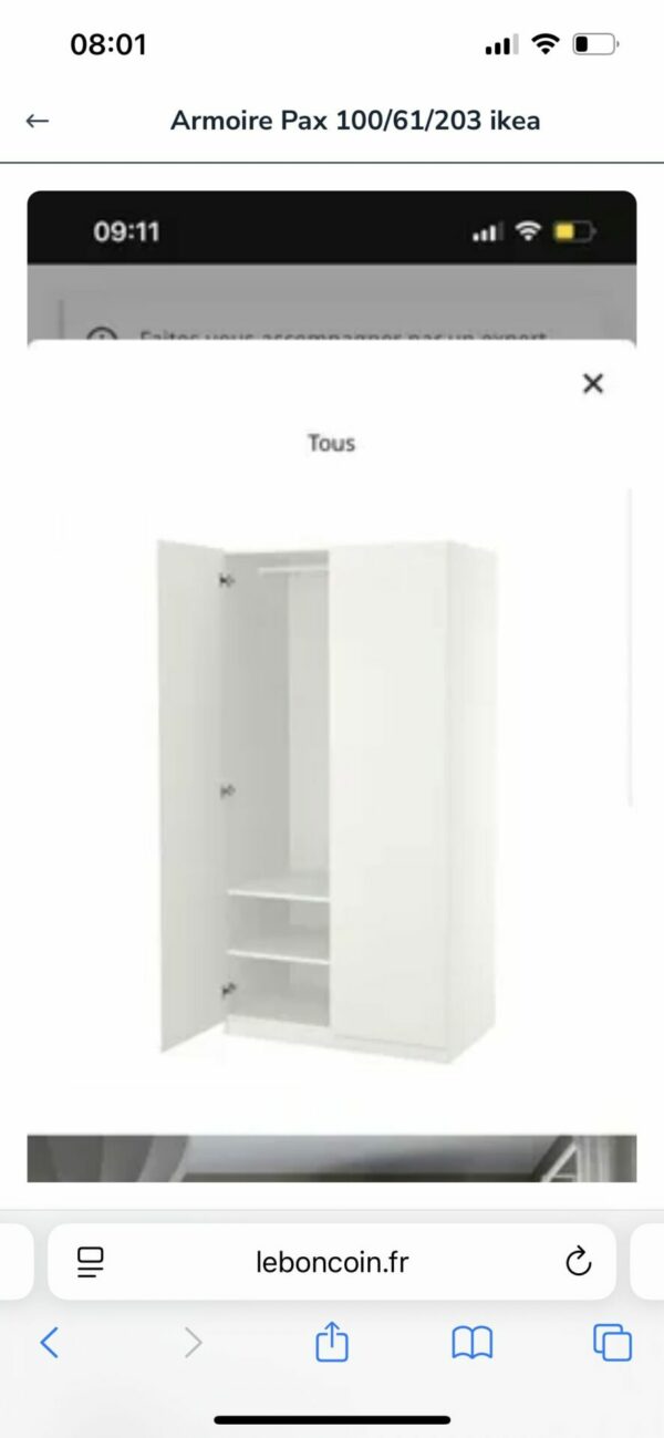 Armoire Pax IKEA – Image 2
