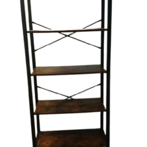 Etagère bois métal industrielle