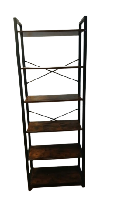 Etagère bois métal industrielle