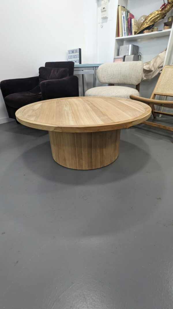 Table basse teck massif – Image 4
