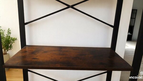 Etagère bois métal industrielle – Image 3