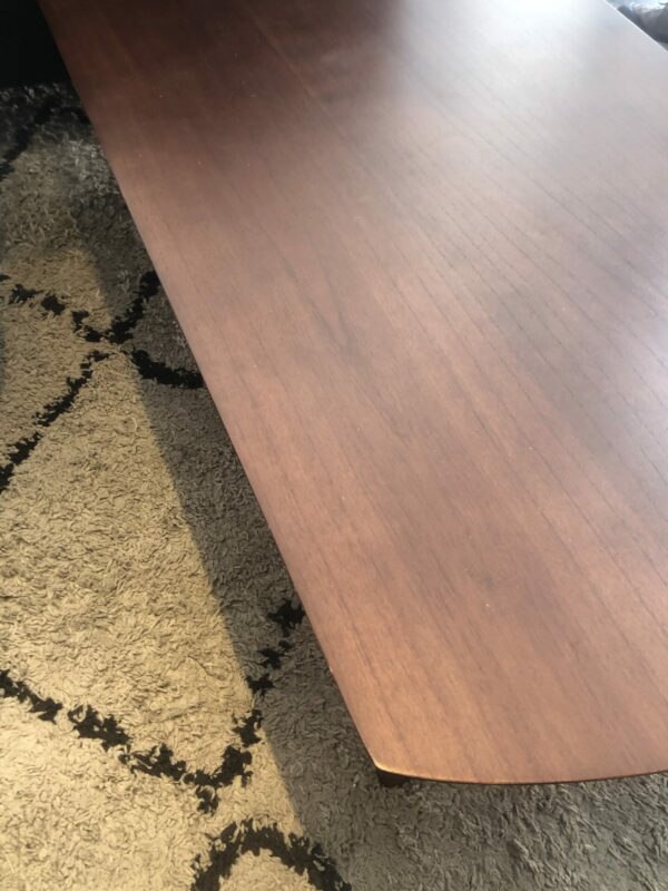 Table basse mindi massif finition noyer – Image 3