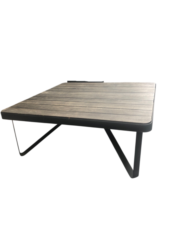Table basse fer et bois