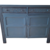 Buffet bleu