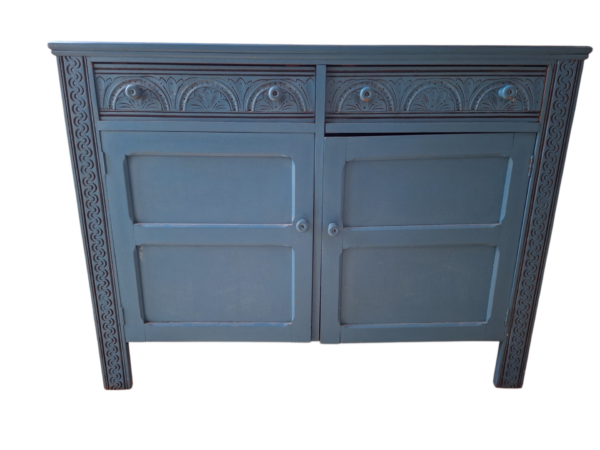 Buffet bleu