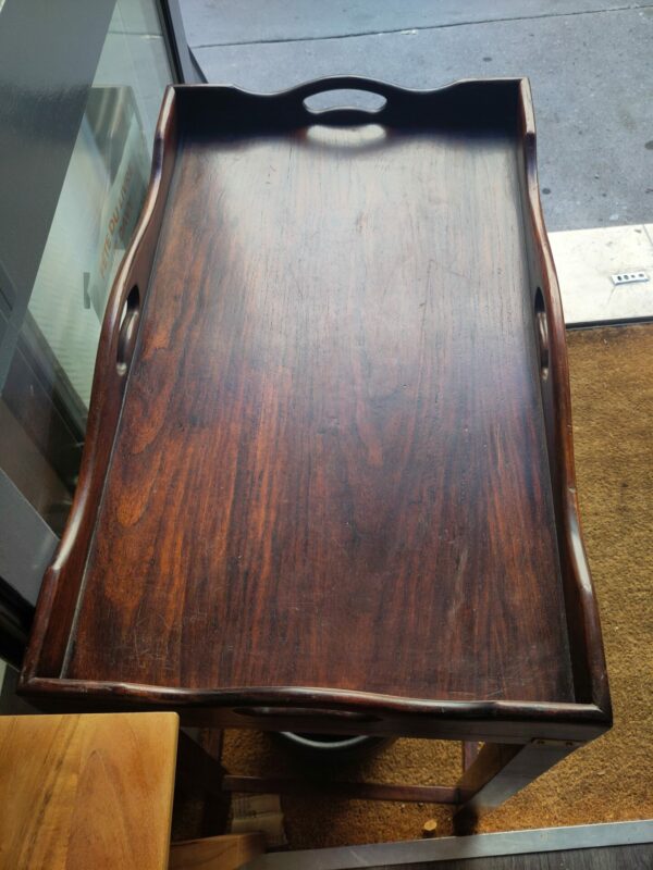 Paire de table basse en acajou – Image 3