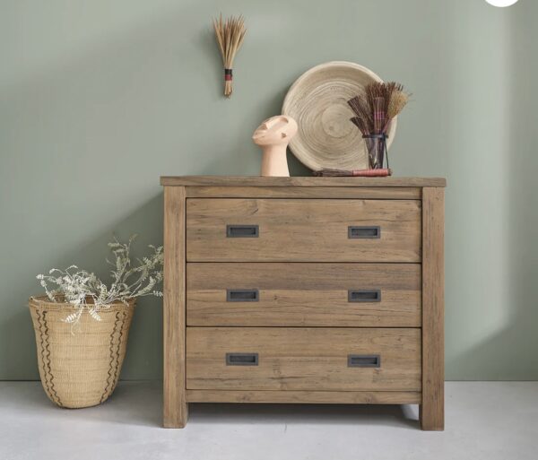 Commode en teck massif recyclé CARGO – Image 3