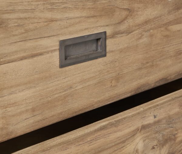 Commode en teck massif recyclé CARGO – Image 2