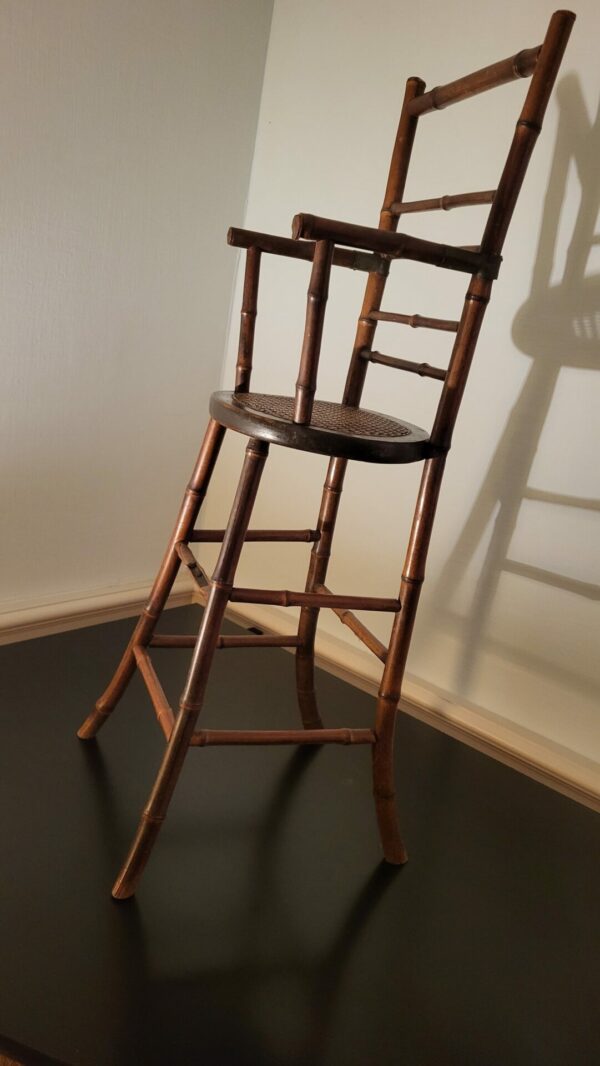 Chaise d’enfant en bambou – Image 2