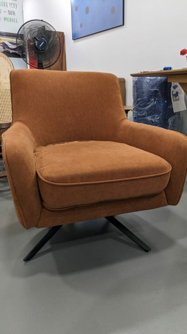 Fauteuil GOLDEN GUN Terra Cotta – Image 2