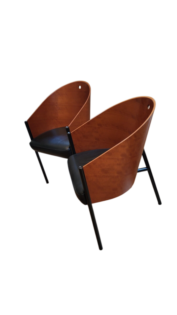 2 fauteuils Starck