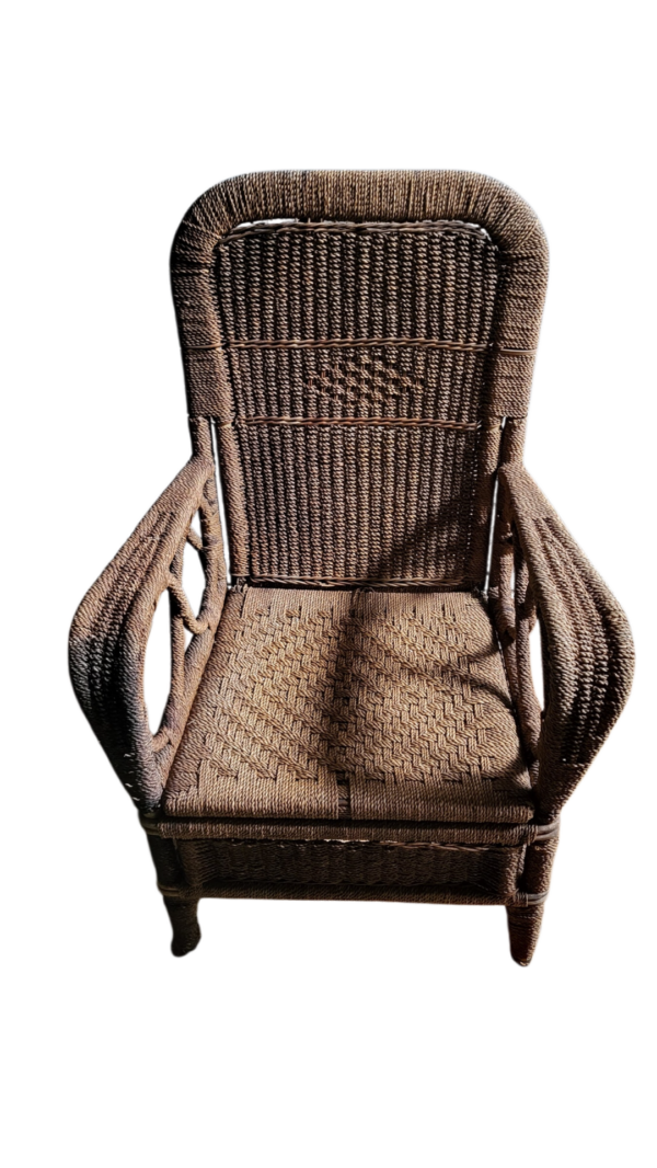 2 Fauteuils en paille