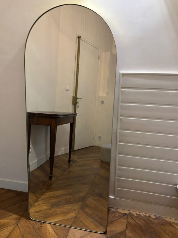Grand miroir métal doré Maison du Monde – Image 3