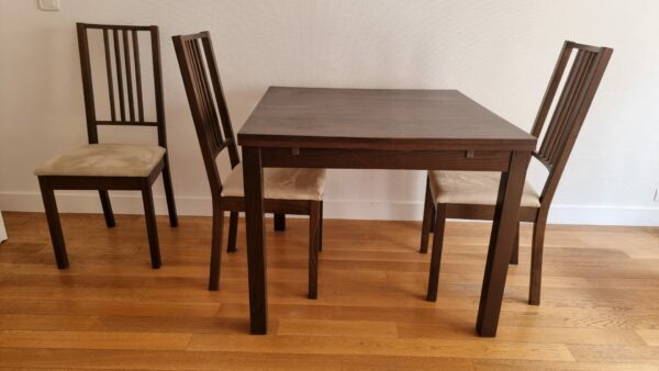 Table à manger avec rallonge – Image 2