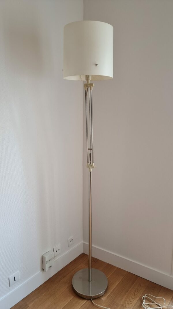 Lampe haute inox + abat-jour – Image 2